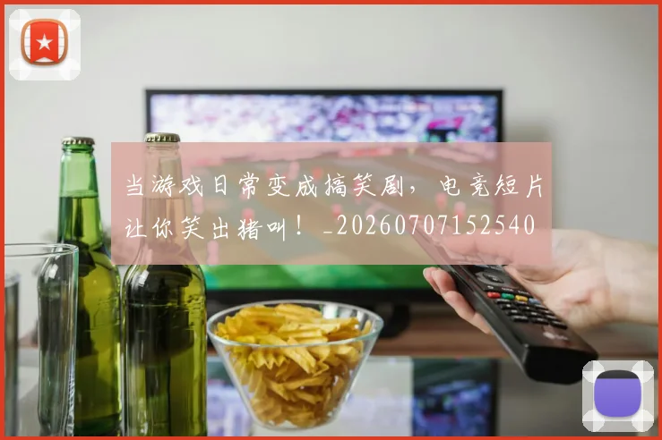 当游戏日常变成搞笑剧,电竞短片让你笑出猪叫!_20260707152540